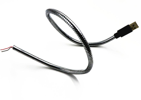 Pohli screma il supporto flessibile del cavo del telefono cellulare della tubatura del collo d'oca di Chrome 28mm